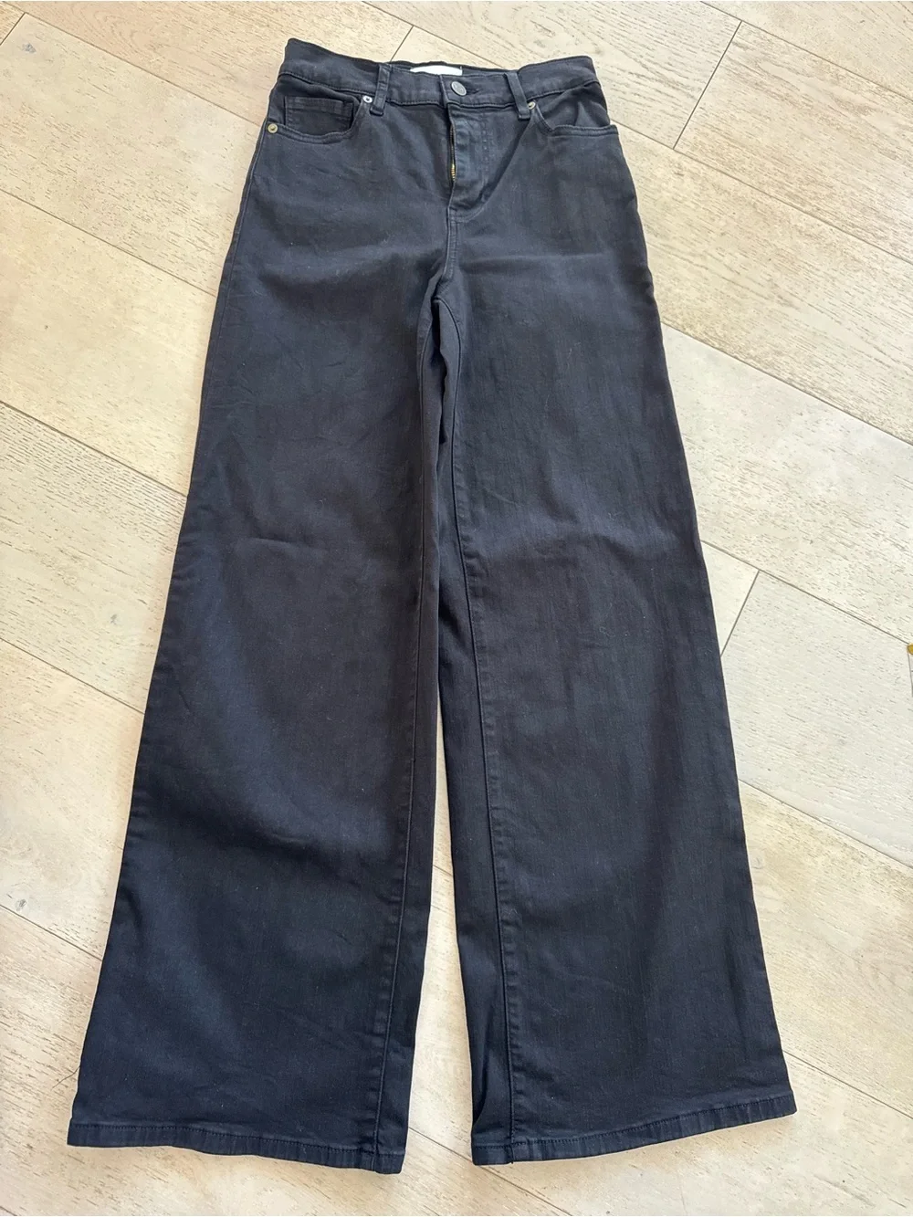 Frame Le Slim Palazzo High Waist Wide Leg Jeans size 25 - Picture 3 of 7